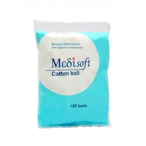 Medisoft Cotton Ball 120 Ball (75 gr)