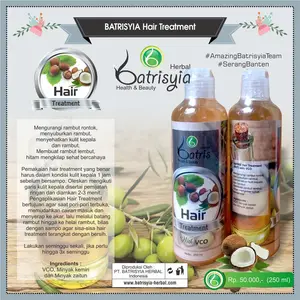 Batrisyia Hair Treatment, Herbal untuk Perawatan Rambut Rontok 250 ml
