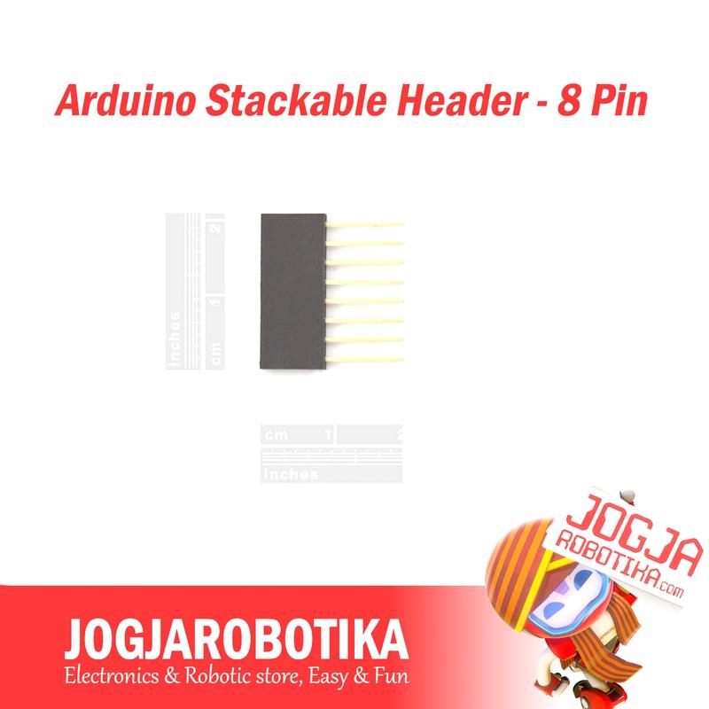 Arduino Stackable Header - 8 Pin - Shop | Tokopedia