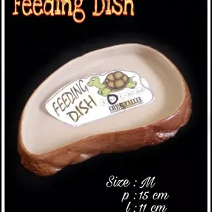 Feeding Dish M cs - Tempat makan Kura / Reptile