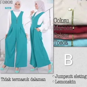 JUMPSUIT PREMIUM MOSCREPE LEMONSKIN