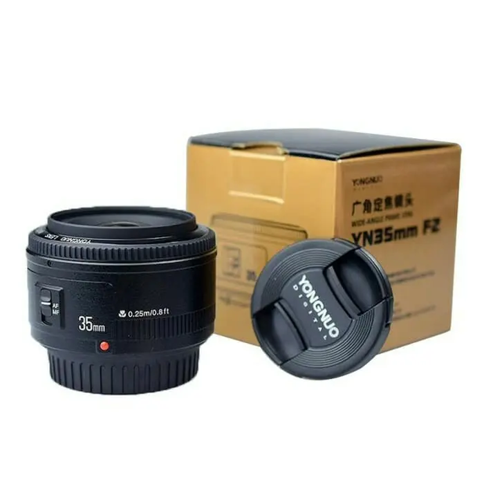 lensa fix yongnuo YN-35mm YN35mm f2 for Nikon