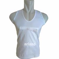 Gambar Singlet kaos dalam pria traveling - haji umroh putih kantong resleting dari Arlano Kota Surakarta 1 Tokopedia