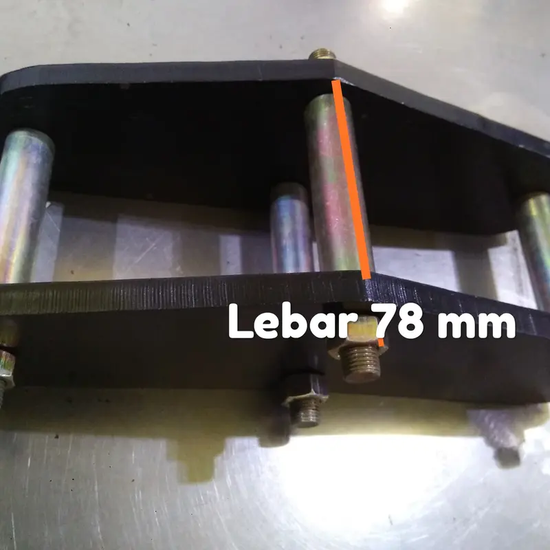 Shackle Spring Anting Per Modifikasi Toyota Hardtop 2F Harga Satuan 0
