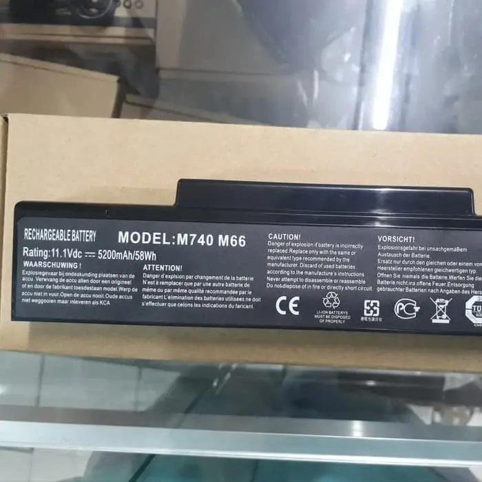Baterai Laptop Axioo Neon MNC M740BAT M66BAT ZETTA TEC TVW0162 ORIGINA
