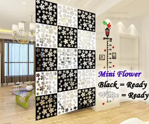 VINTAGE 3D LITTLE MINI FLOWER TIRAI GANTUNG / PARTISI PENYEKAT RUANGAN