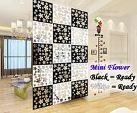 Gambar VINTAGE 3D LITTLE MINI FLOWER TIRAI GANTUNG / PARTISI PENYEKAT RUANGAN - Hitam dari METHWALLSTICKER Kab. Bekasi 1 Tokopedia