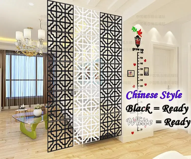 VINTAGE 3D CHINESE STYLE TIRAI GANTUNG / PARTISI PENYEKAT RUANGAN