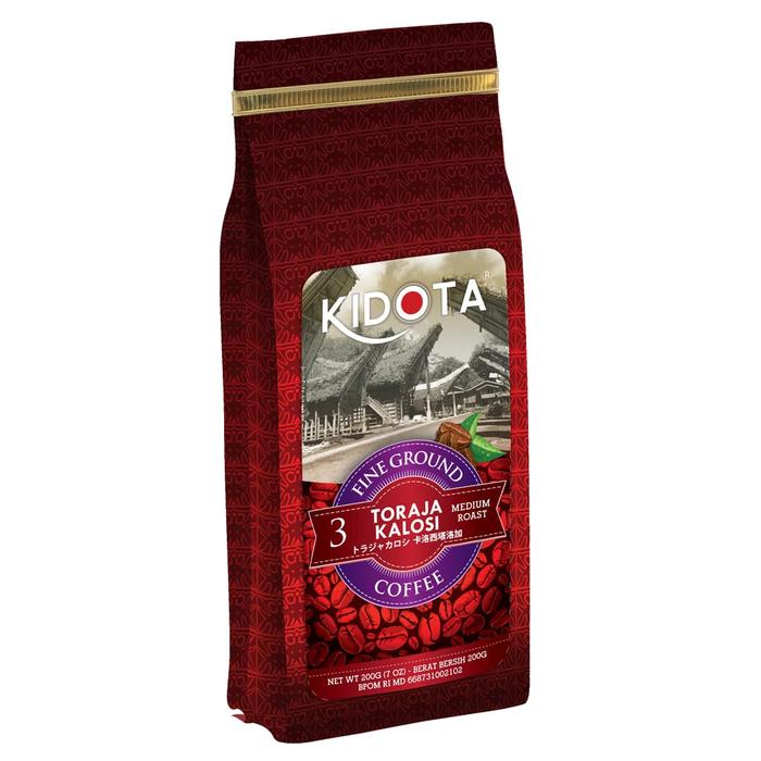 Gambar KOPI KIDOTA TORAJA KALOSI 200 Gram FINE GROUND (KOPI BUBUK HALUS) dari KIDOTA Coffee Kab. Tangerang Tokopedia