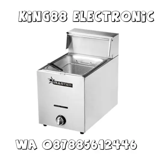 KOMPOR GAS DEEP FRYER WIRASTAR WS-G71 STAINLESS STEEL NEW