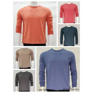 Kaos Oblong Polos Lengan Panjang