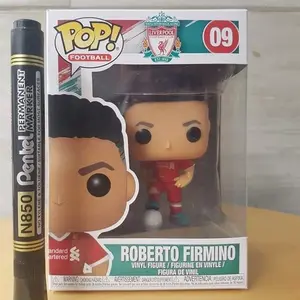 mainan action figure funko pop 08 pop football roberto firmino liverpo