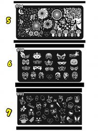 Gambar stamping plate stamp plate nail art atau kukuscrapbook aksesoris clay - NO ENAM dari Done Handymade Kota Administrasi Jakarta Barat 3 Tokopedia