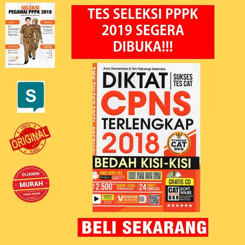 DIKTAT SUKSES TES CAT CPNS TERLENGKAP 2018 0