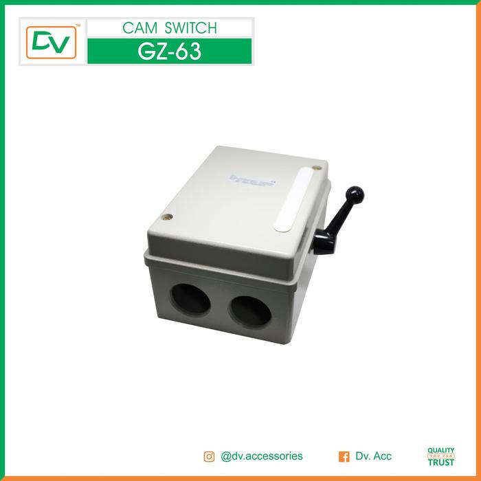 Gambar CAM SWITCH METAL 4P 63A ON-OFF-ON dari DV.Switchboard Kota Semarang Tokopedia