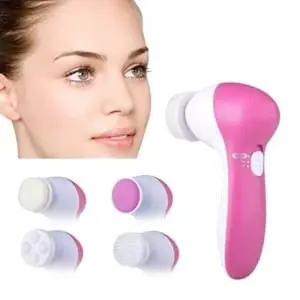 Facial wajah 5 in 1 face massager alat pembersih wajah