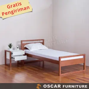 Oscar Furniture - Tempat Tidur Minimalis Tunggal Seri Forte