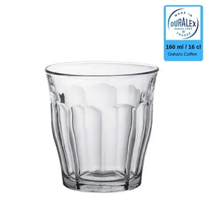 Gelas Duralex Picardie Ukuran 160 ml Gelas Kopi Latte dan Cappucino