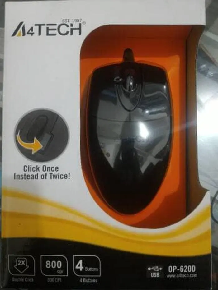 Mouse a4tech OP-620D USB BLACK PADLESS MOUSE VTRACK A4TECH