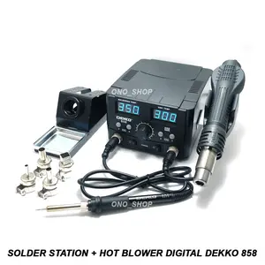 Solder Station + Hot Blower Digital Dekko 858