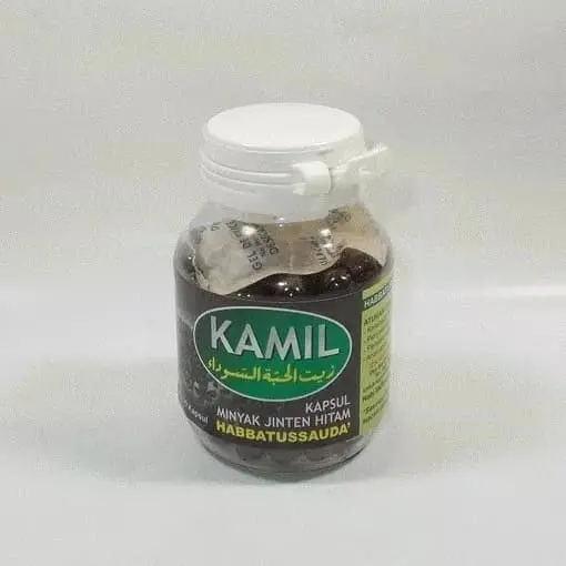 Kapsul kamil habbatussauda minyak jinten kecil isi 70 kapsul 0