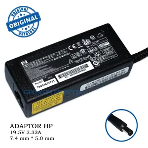 Original Adaptor HP 19.5v 3.33a (7.4*5.0) for hp 22, 23 pc all-in-One