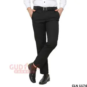 Celana Panjang Formal Pria Celana Kerja Pria Slimfit Katun CLN 1174
