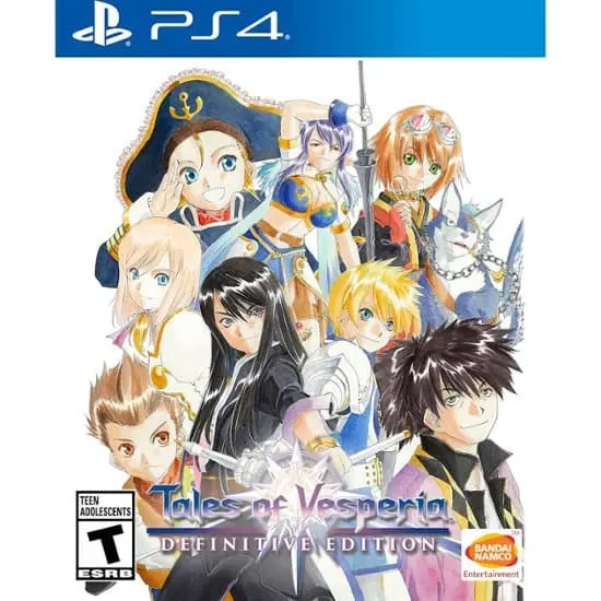 PS4 Playstation 4 Tales Of Vesperia Region 3