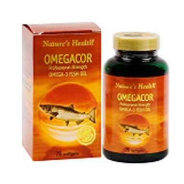 Gambar Suplemen Natures Health  Omegacor obat penurun kolesterol dan trigliserida, hipertensi, rematik dari beatriceestore Kota Surabaya Tokopedia