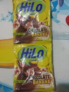 Susu Hilo Chocolate Banana Sachet 10x14gr