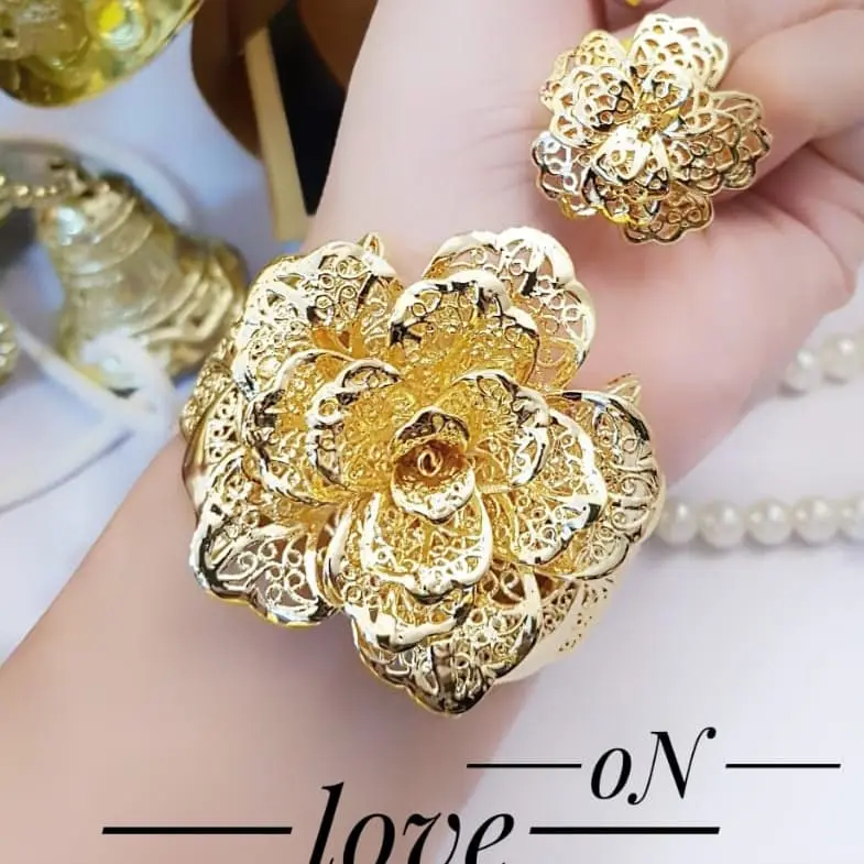gelang cincin lapis emas 24k 0320