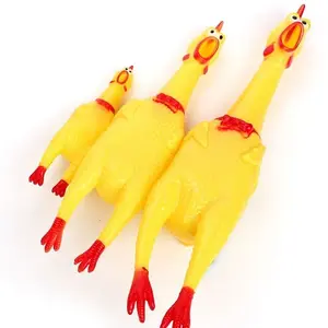 MAINAN "CHICKEN" SQUEAKY HEWAN ANJING 1/ PET DOG DUCK TOYS BUNYI AYAM
