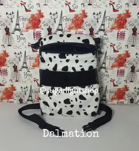 Bonding Pouch Besar Motif Dalmation Tas Jalan Hewan Sugar Glider
