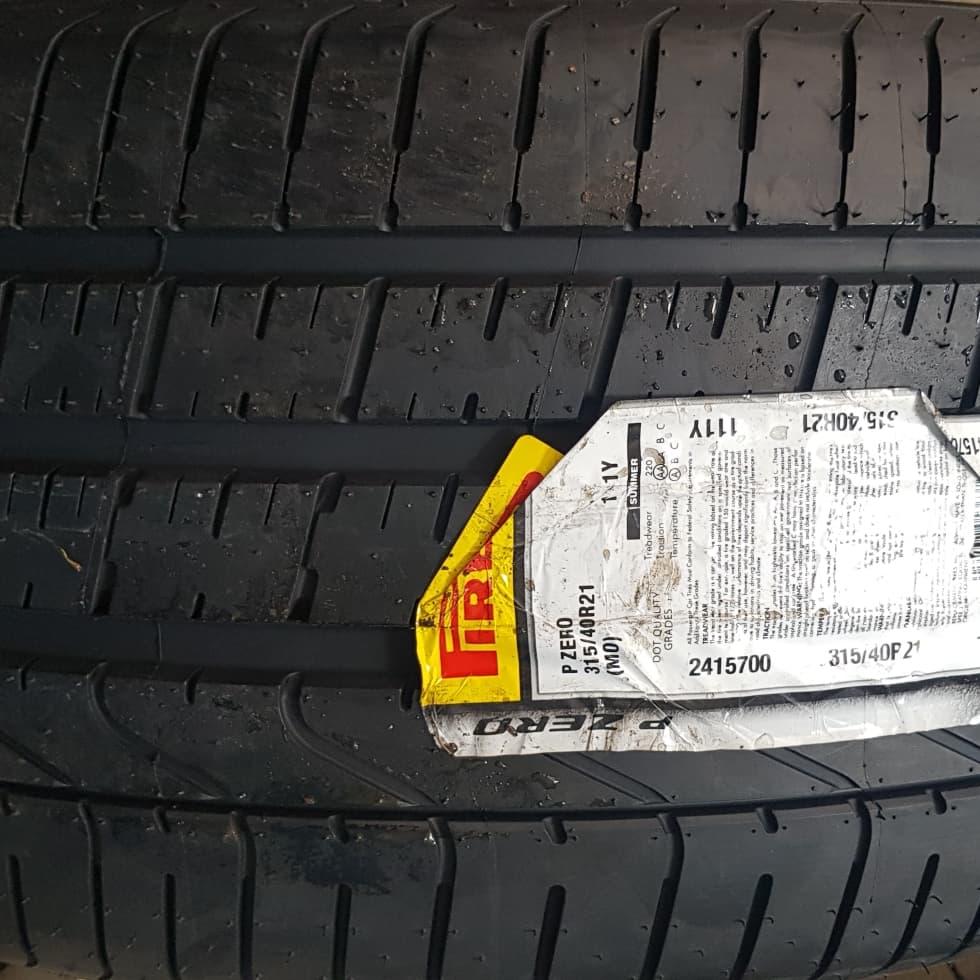 ban mobil pirelli 315 40 21 pzero  Mercedez benz GLE400