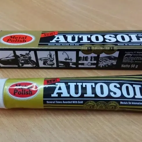 Autosol pembersih logam stainless kuningan 50gram 50 gram