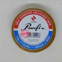 Gambar Adhesive / Isolasi / Selotip - Panfix - Selotip Bening 1 inch x 72 Yards (2.54cm x 66 Meter) Per kaleng = 6 Rolls dari Cipta Trading Kota Administrasi Jakarta Barat 4 Tokopedia