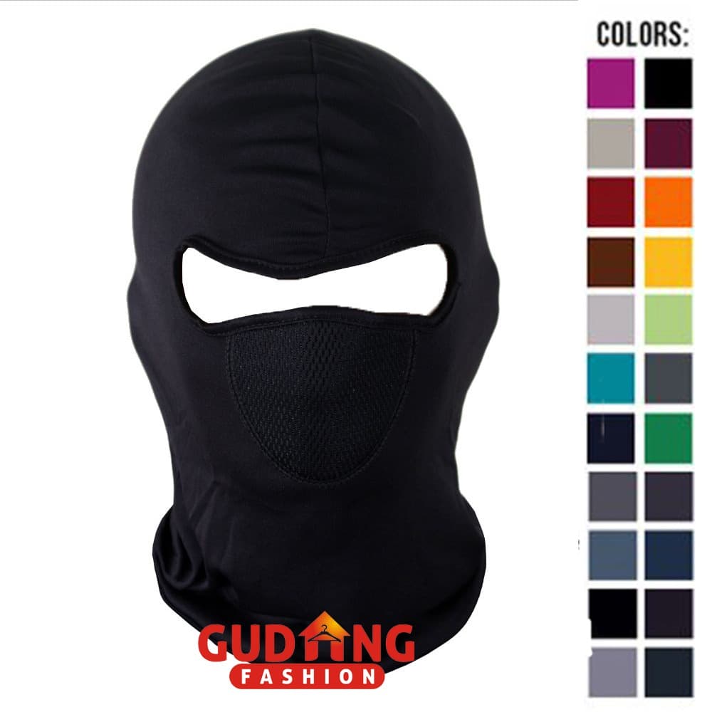 Product Introduction of Masker Ninja Army Spandek Multi Color Free Size 11