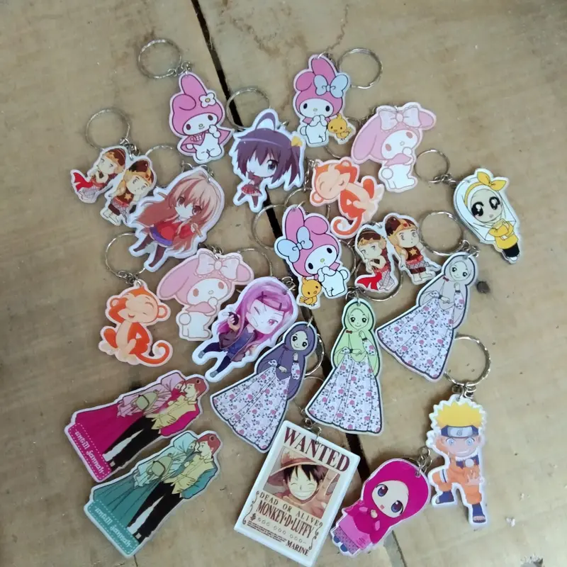 Gantungan Kunci/Ganci Costum/Ganci Akrilik/Souvenir/Mercendais 0