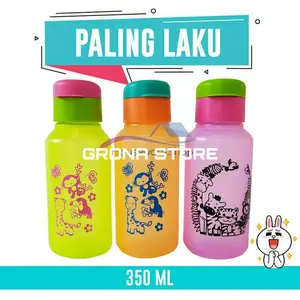 Botol fliptop 350ml cocok untuk tambahan souvenir ulang tahun