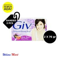 Gambar GIV PASSION FLOWERS AND SWEET BERRY 76 GRAM SABUN BATANG BANDED 2 PCS dari Wilson Mart Kota Administrasi Jakarta Barat 1 Tokopedia