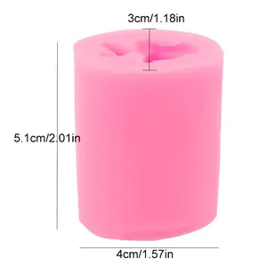 DIY Cetakan dengan Bahan Silikon dan Bentuk Kucing 3D untuk Lilin /