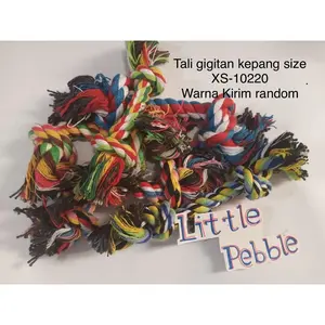 mainan gigitan kepang katun anjing kucing XS-15cm-10220