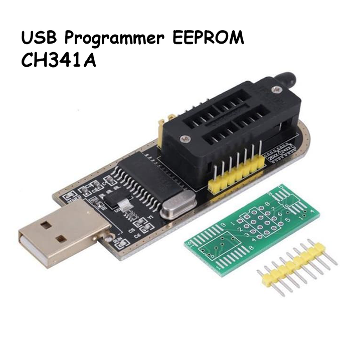 Jual CH341A IC EEPROM 24 25 Series Flash BIOS USB Programmer - Kota ...