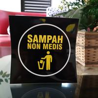 Gambar Stiker Vinyl - Sampah Non Medis dari Sahabat Sejasa Kab. Sleman 3 Tokopedia