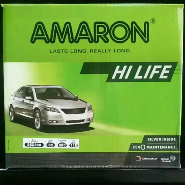 ACCU AMARON HI LIFE 95D26R / NS70 12V - 65AH 0