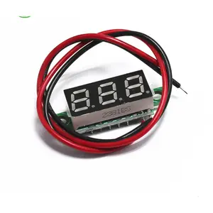 Mini 0.28" DC Digital Voltmeter Panel Mount LED Voltage Volt Meter