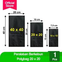 Gambar 1 Plastik polibek / Polybag 20x20 u pot kantong semai benih bibit dari Potme Farm Kota Denpasar 1 Tokopedia