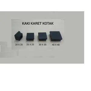 Karet Alas Kaki Kursi Meja Rak Hollow Kotak 4 cm ( 4x4 cm)