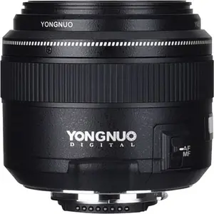 Yongnuo Lensa YN 85mm F/1.8 Short-Telephoto untuk Nikon DSLR dengan Filter UV Ideal untuk Portraiture dan Kontrol Profil Fokus - Camera