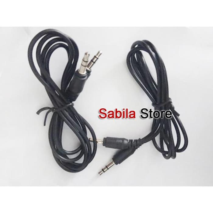 Gambar KABEL AUX MINI STEREO 1 x 1 dari sabilastore33 Kota Bekasi Tokopedia
